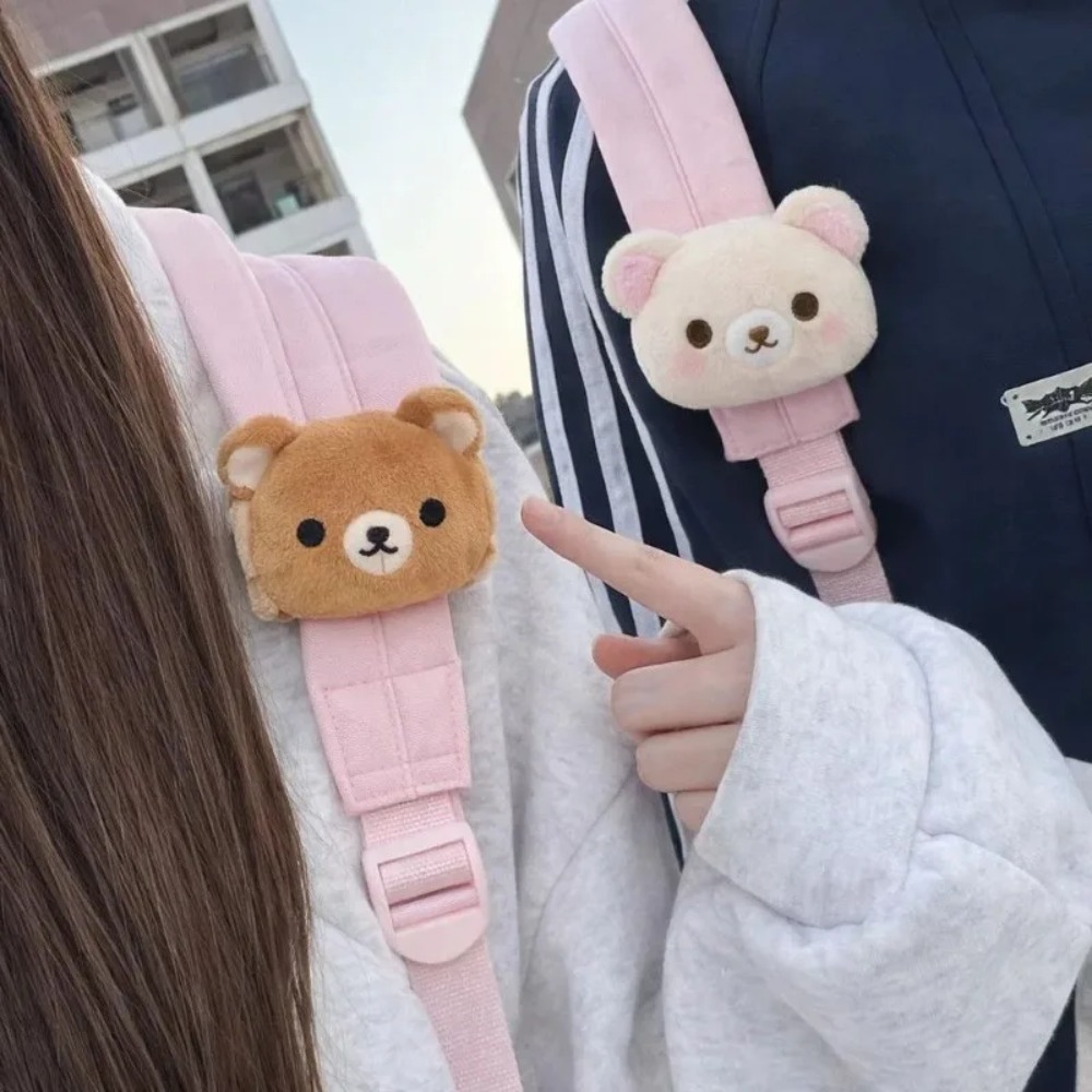 Event Supplies - ตุ๊กตาหมีริลัคคุมะนุ่มนิ่ม ของตกแต่งกระเป๋า ตุ๊กตาหมีการ์ตูนน่ารัก พวงกุญแจ ของตกแต่งกระเป๋าเป้ ของขวัญวันเกิด