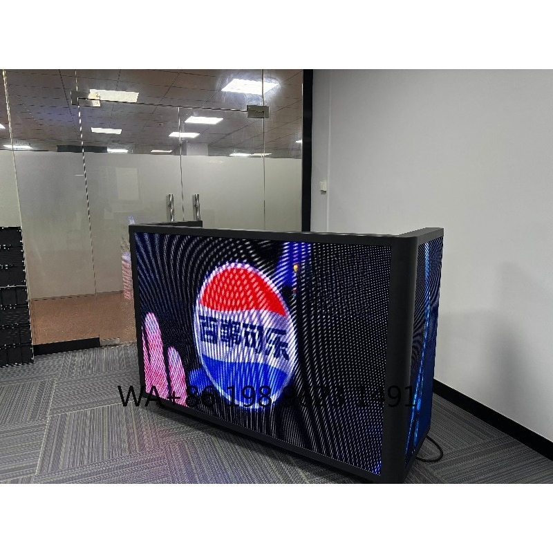 Event Party Dj - จอแสดงผล LED แบบพกพาสำหรับบูธดีเจ ตกแต่งผนังเวที ไนท์คลับ บาร์