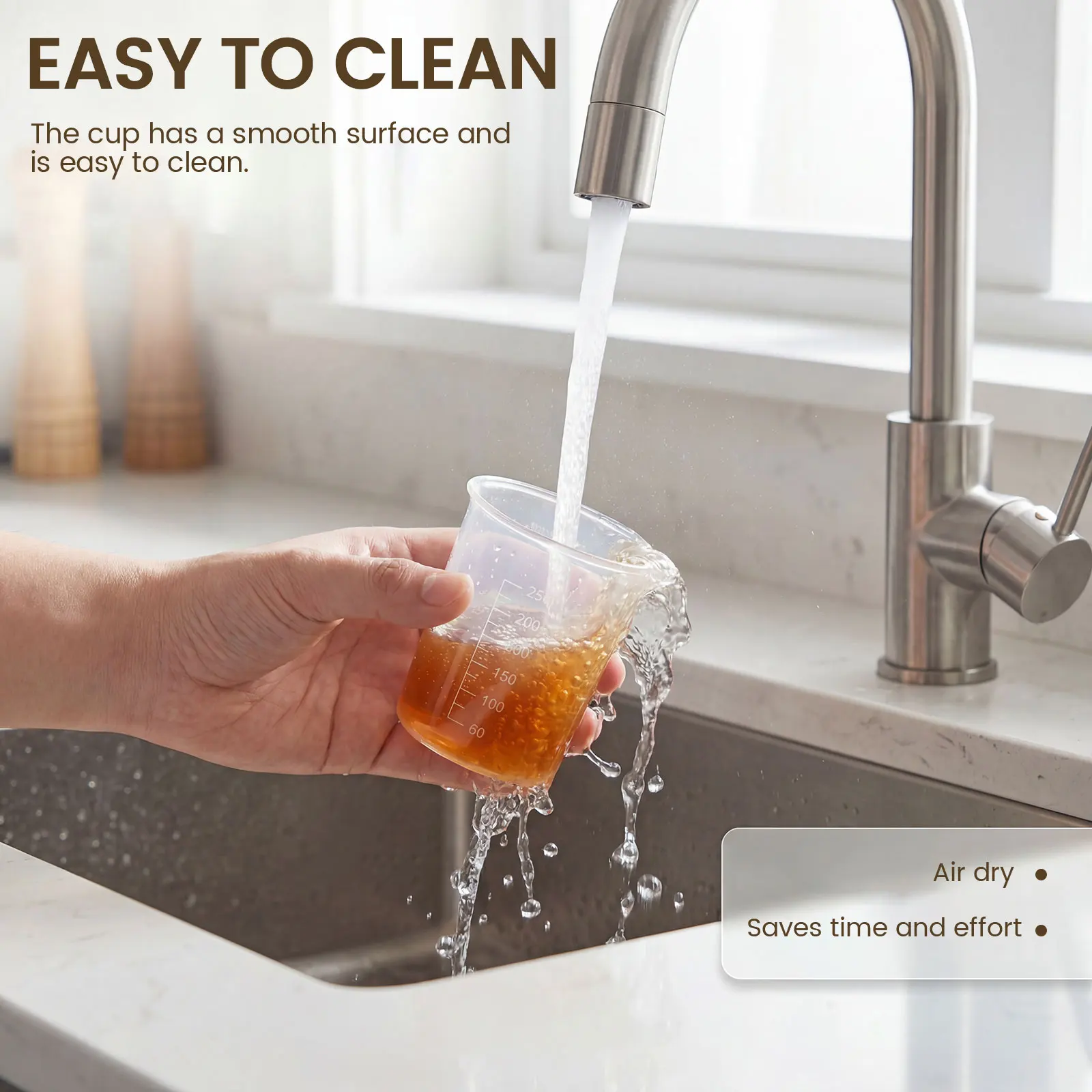 ชุดถ้วยตวงพลาสติก 8 ชิ้น 30/50 - Plastic Cup 50Pcs บทวิจารณ์และราคา