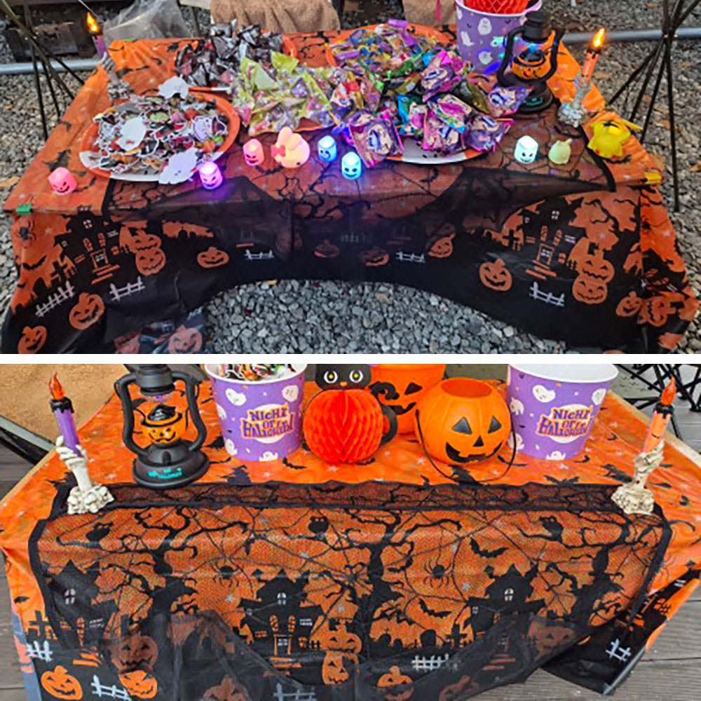 ผ้าปูโต๊ะตกแต่งฮาโลวีน, ผ้าปูโ - Table Cloth Disposable บทวิจารณ์และราคา