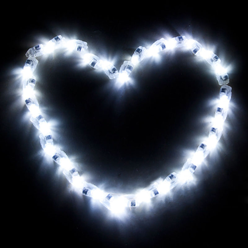 50Pcs LED Mini LEDแสงสีขาวLED  - Led Balloon Light บทวิจารณ์และราคา