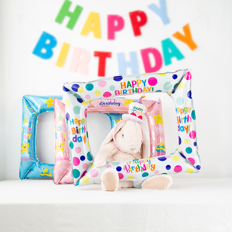 กรอบรูปบอลลูนเด็กสุขสันต์วันเก - Photo Booth Frame บทวิจารณ์และราคา