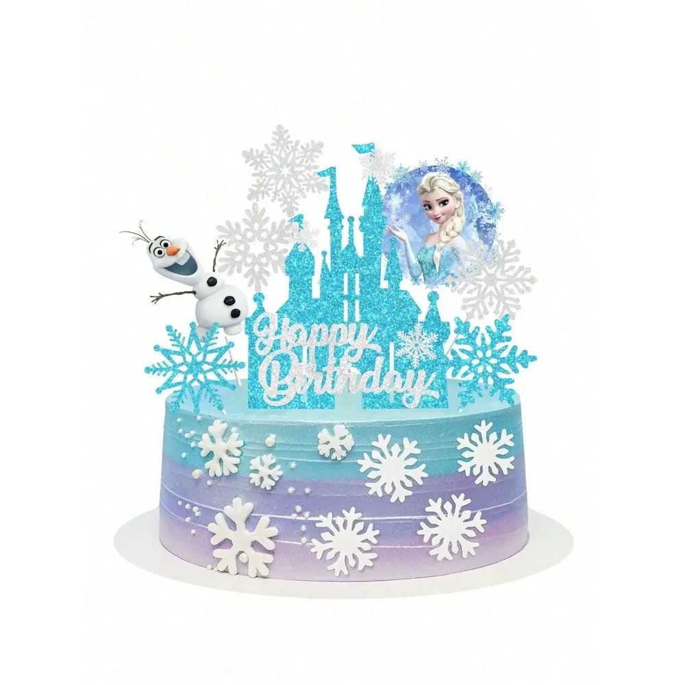 ชุดตกแต่งเค้ก Frozen 8 ชิ้น ปี - Event Z บทวิจารณ์และราคา