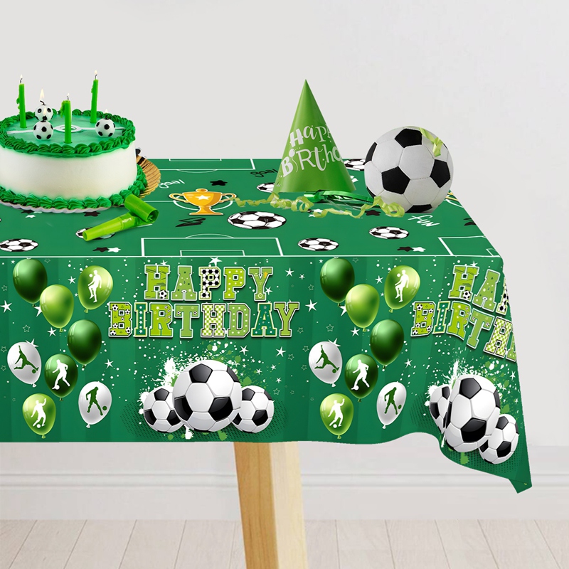 ธีมฟุตบอลผ้าปูโต๊ะแบบใช้แล้วทิ - Table Cloth Disposable บทวิจารณ์และราคา
