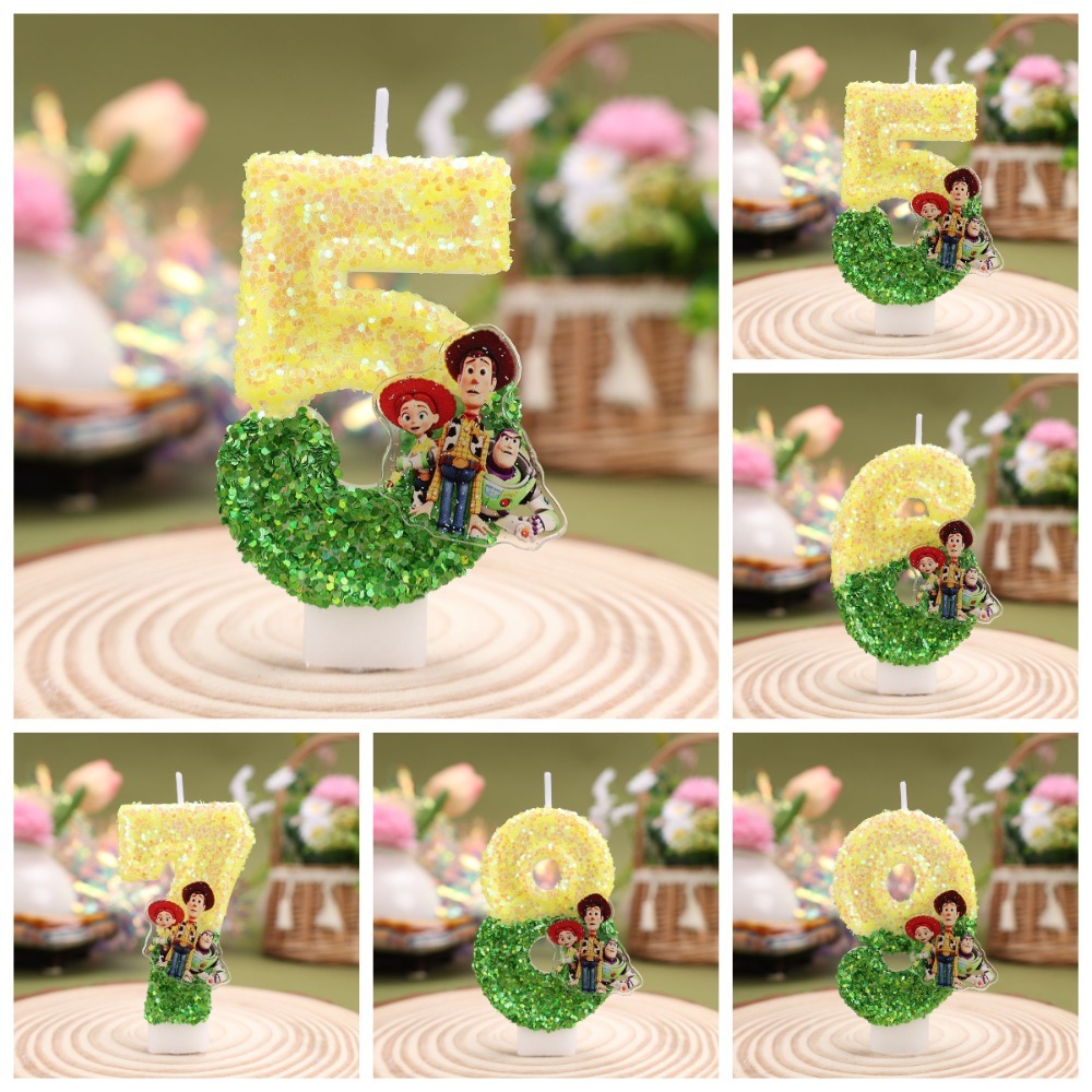 เทียนดิจิตอลลายการ์ตูนน่ารักสุ - Event Supplies บทวิจารณ์และราคา