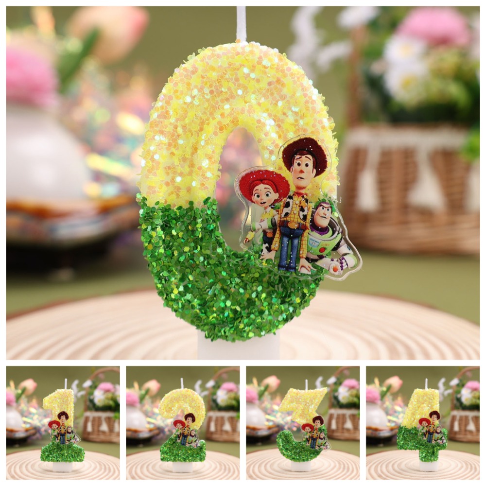 เทียนดิจิตอลลายการ์ตูนน่ารักสุ - Event Supplies บทวิจารณ์และราคา