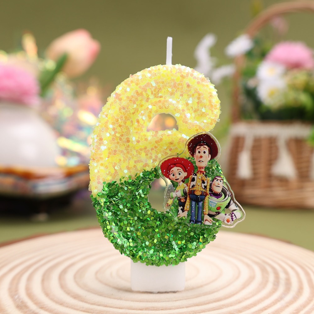 เทียนดิจิตอลลายการ์ตูนน่ารักสุ - Event Supplies บทวิจารณ์และราคา