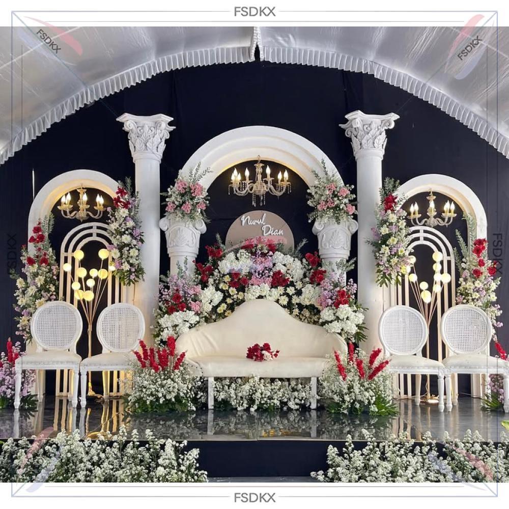ฉากหลังงานแต่งงานรูปทรงหน้าต่า - Party Event Supplier บทวิจารณ์และราคา