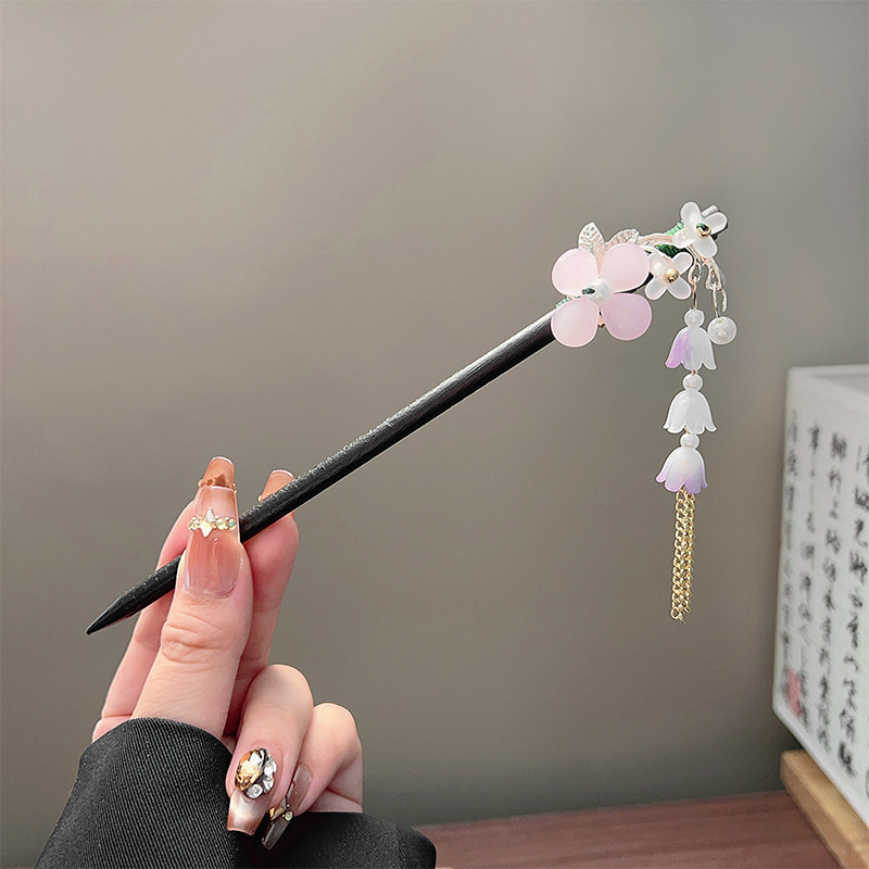 กิ๊บติดผมพู่ห้อยแบบคลาสสิก สีด - Event Suppliers บทวิจารณ์และราคา